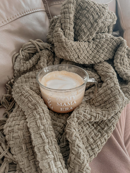 Mama Era Glass Latte Mug