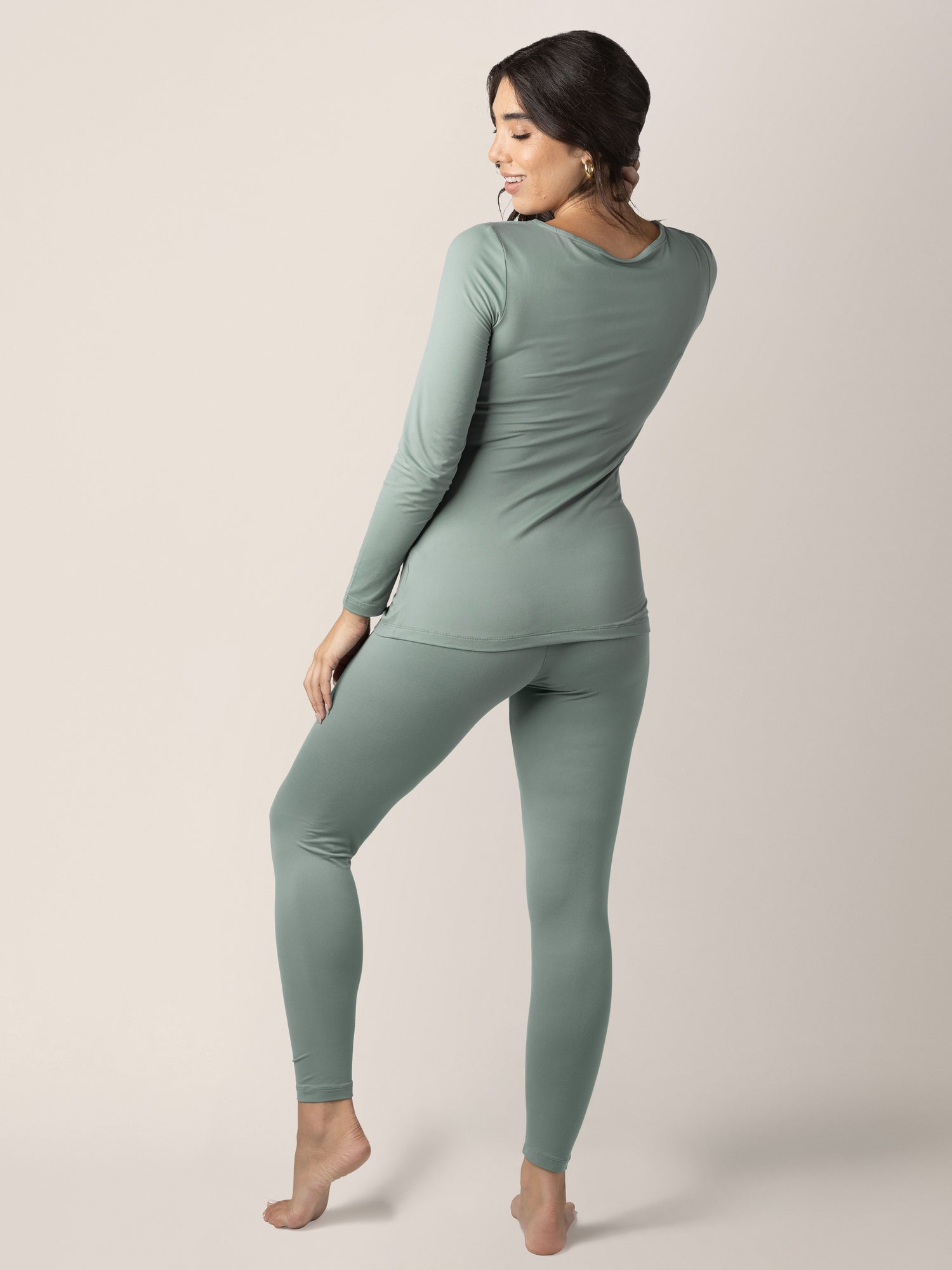 Jane Nursing Pajama Set | Poppylist Shop - additional view