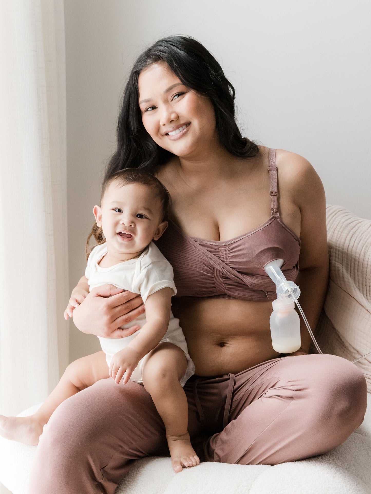 Sublime® Hands-Free Pumping & Nursing Bra | Twilight