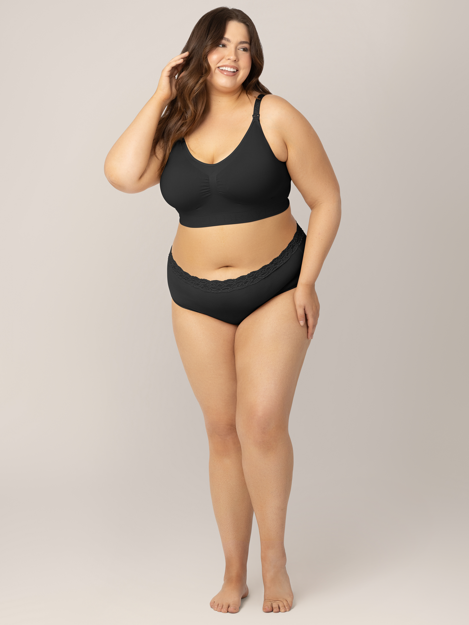 High-Waisted Postpartum Underwear Pack | Assorted Neutrals | Kindred Bravely - additional view