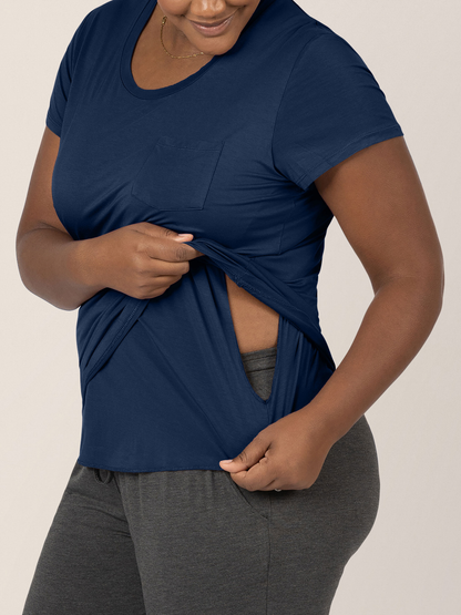 Everyday Maternity & Nursing T-shirt | Navy