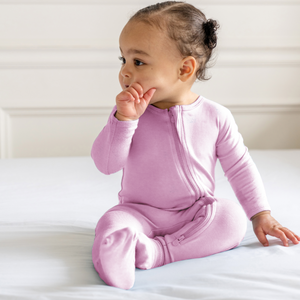 Baby Bamboo Pajamas w/ DreamCuffs® | Dreamland Baby - additional view