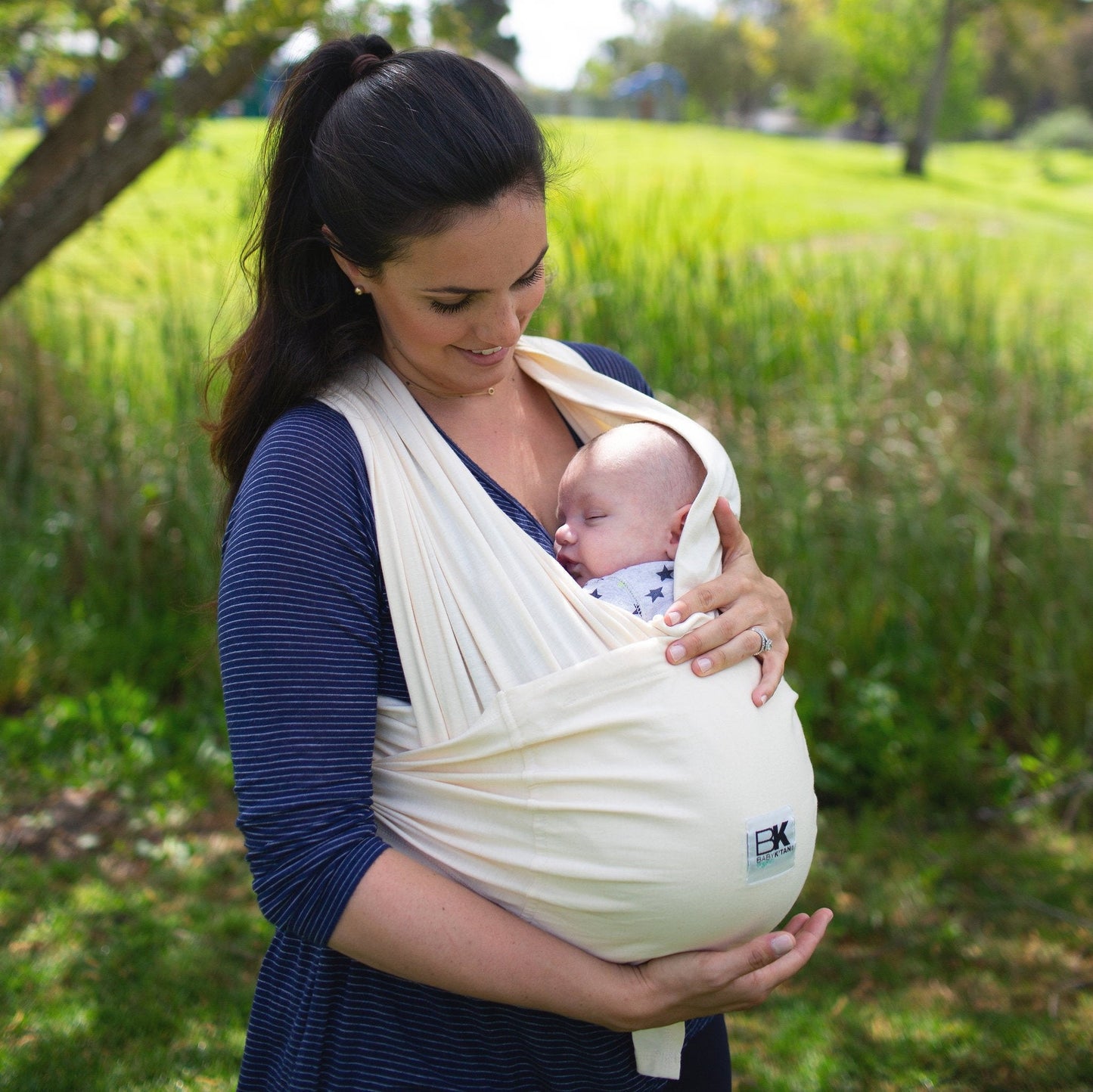 Baby K'tan Organic Baby Carrier | Natural