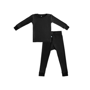 Toddler/Kids Bamboo Pajamas - Midnight Black | Dreamland Baby