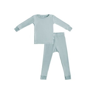 Toddler/Kids Bamboo Pajamas - Slate | Dreamland Baby