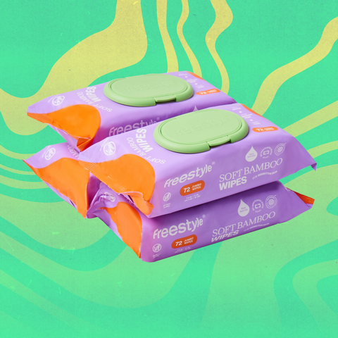 Freestyle Soft Bamboo Wipes