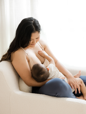 Simply Sublime® Nursing Bra | Beige | Kindred Bravely - additional view