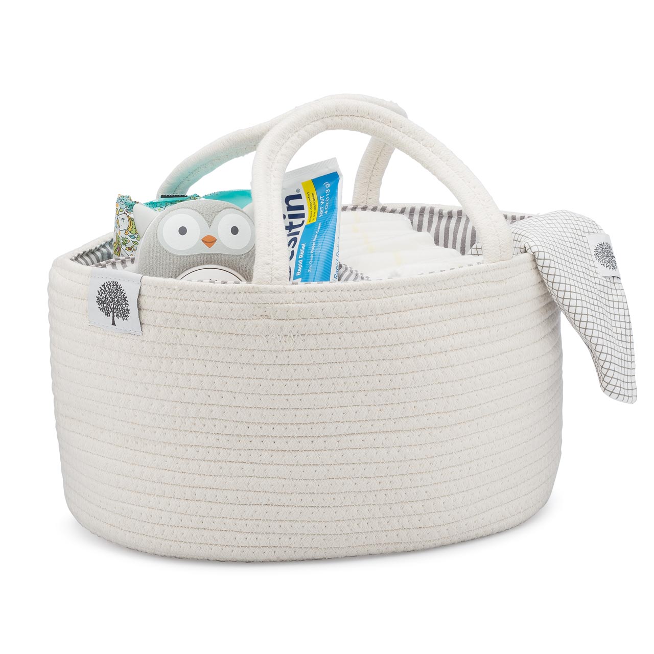 Rope Diaper Caddy | Parker Baby Co. - additional view
