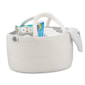 Rope Diaper Caddy | Parker Baby Co. - additional view