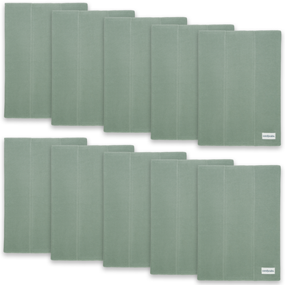 Cotton Burp Cloths - Fern