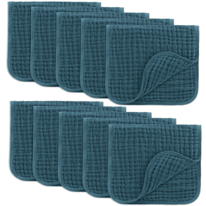 Muslin Burp Cloths - Neptune