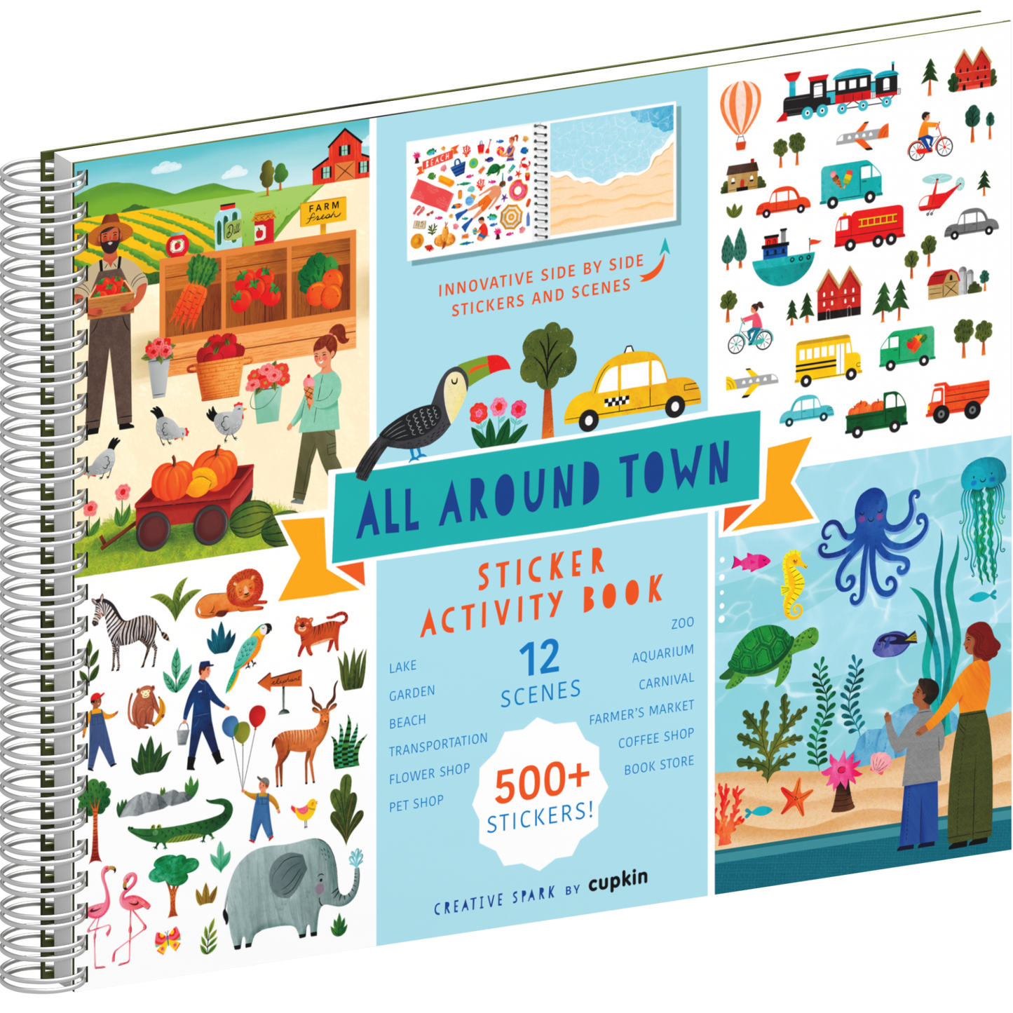 All Around Town Sticker Book