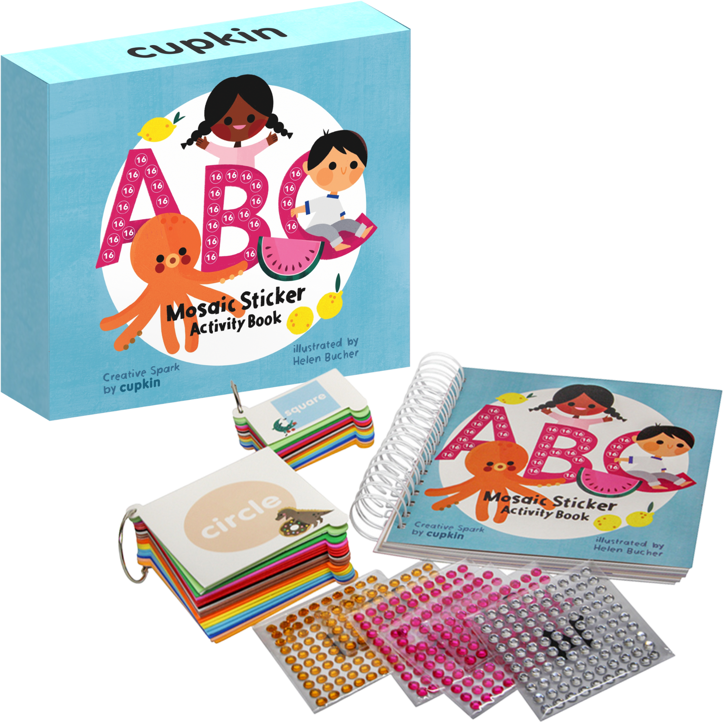 ABC Mosaic Sticker Book