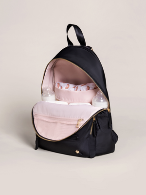 Everyday Diaper Backpack - Black | JuJuBe - additional view