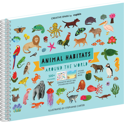 Animal Habitats Sticker Book