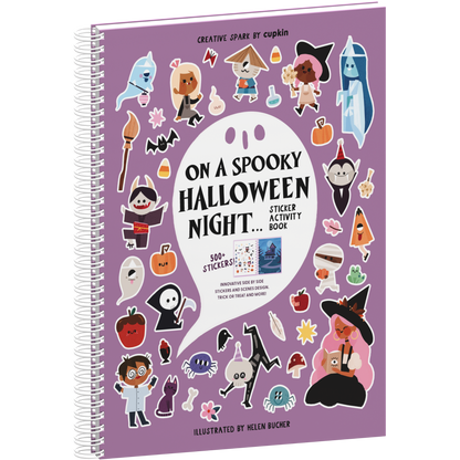 Spooky Halloween Night Sticker Book