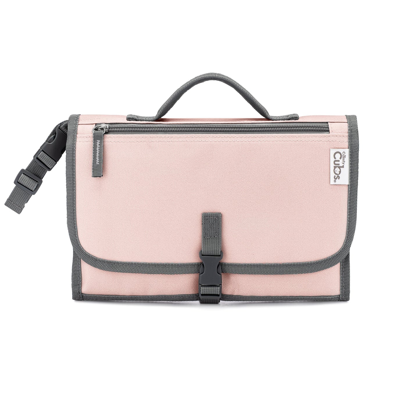 Portable Large Changing Pad - Pink Blush