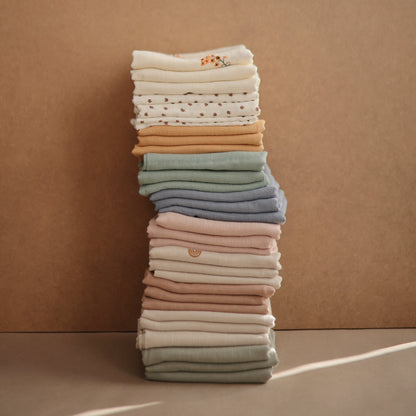 Organic Cotton Muslin Cloths 3-Pack