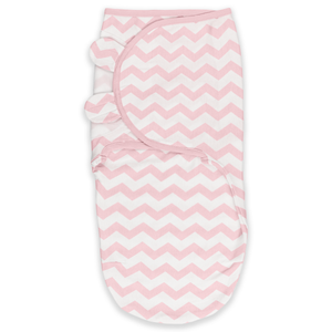 Easy Swaddle Blankets - Pink Chevron, Pack of 1 | Comfy Cubs