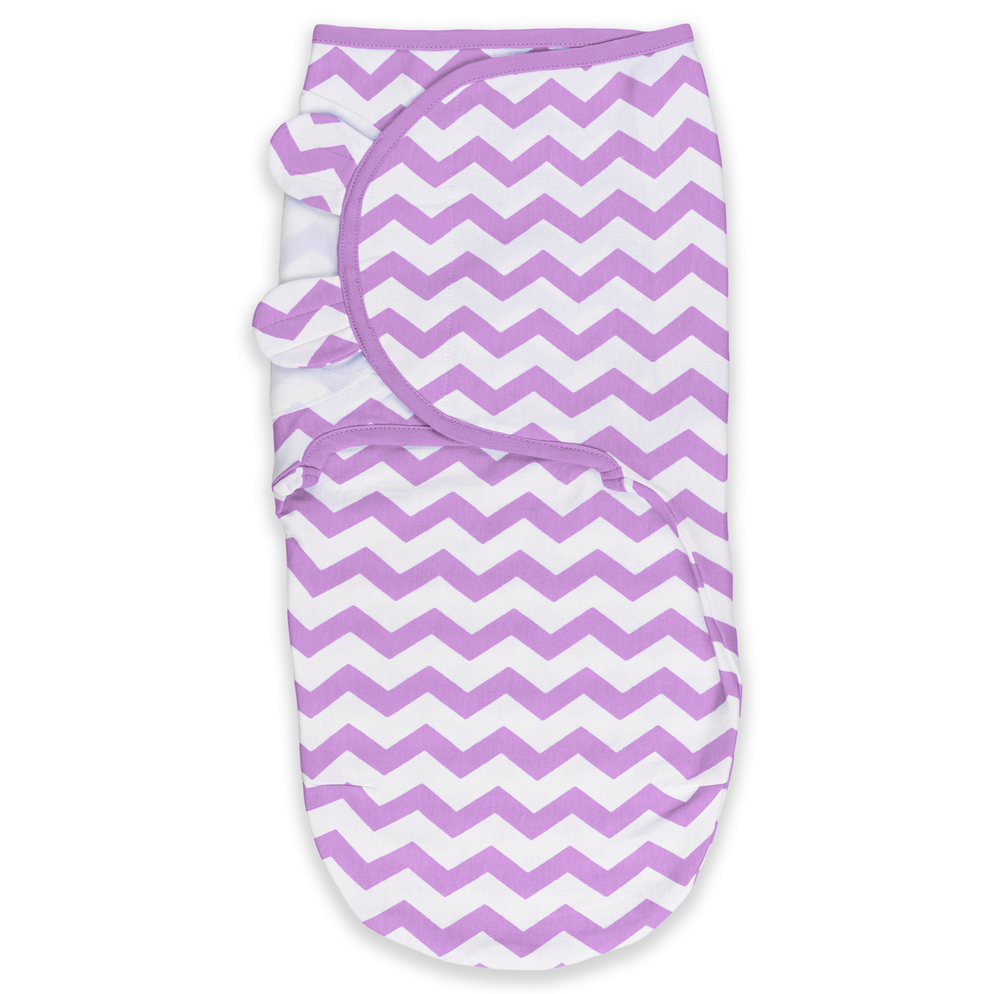 Easy Swaddle Blankets - Purple Chevron, Pack of 1
