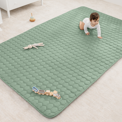 Play Mat with Non-Slip Bottom - Fern