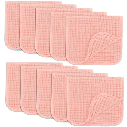 Muslin Burp Cloths - Lace