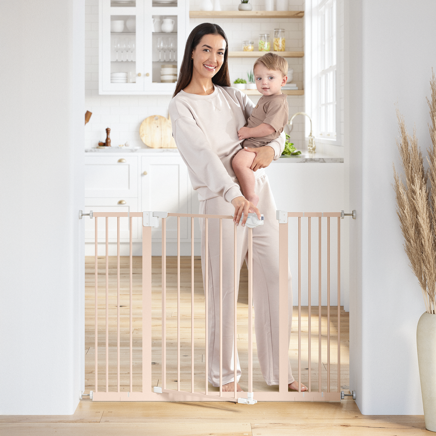 Baby Safety Gate - Blush