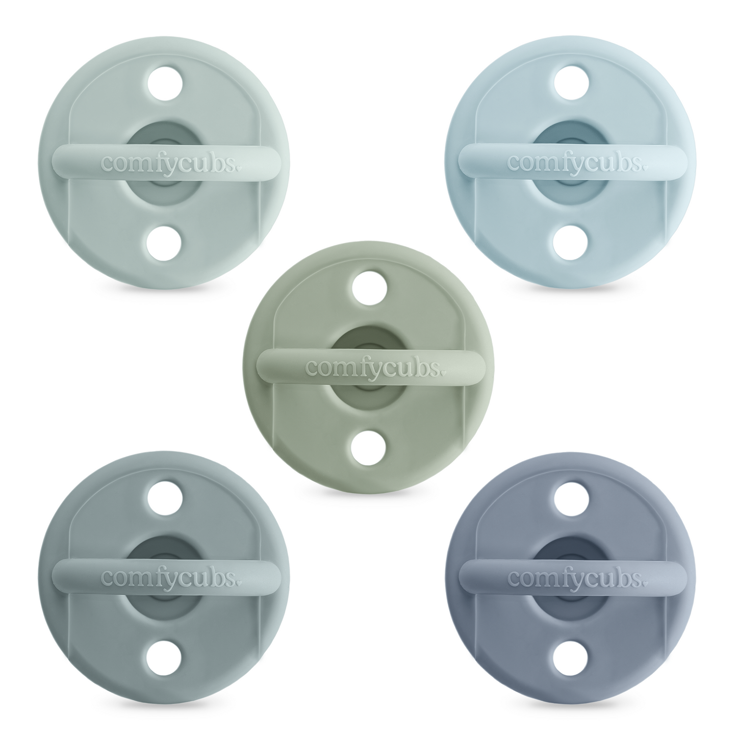 Pacifiers, 5 Pack - Multicolor Boy
