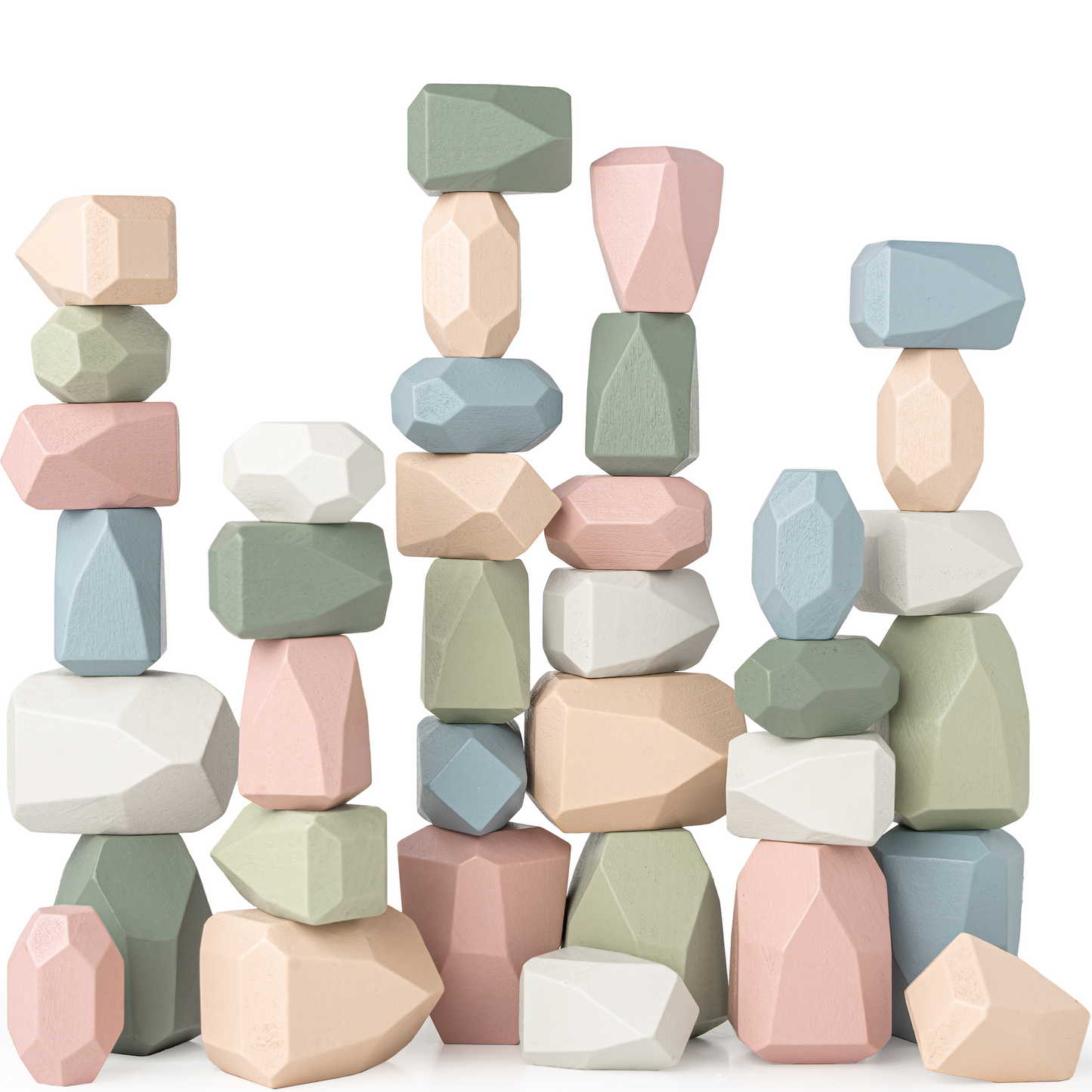 Stacking Blocks for Toddlers, Neutral Pack