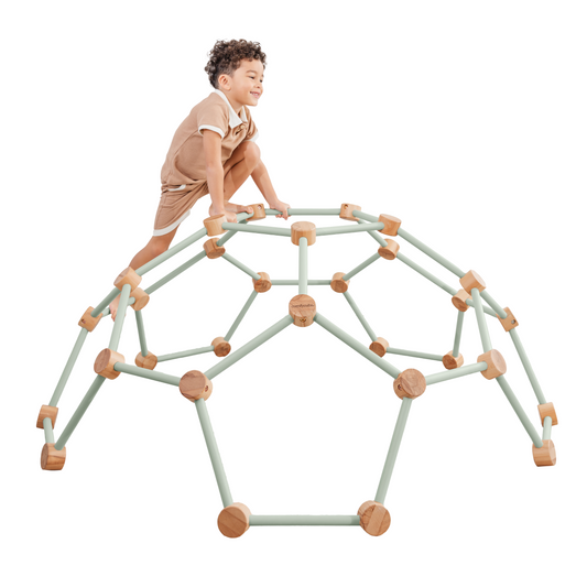 Wooden Climber for Kids (Sage)