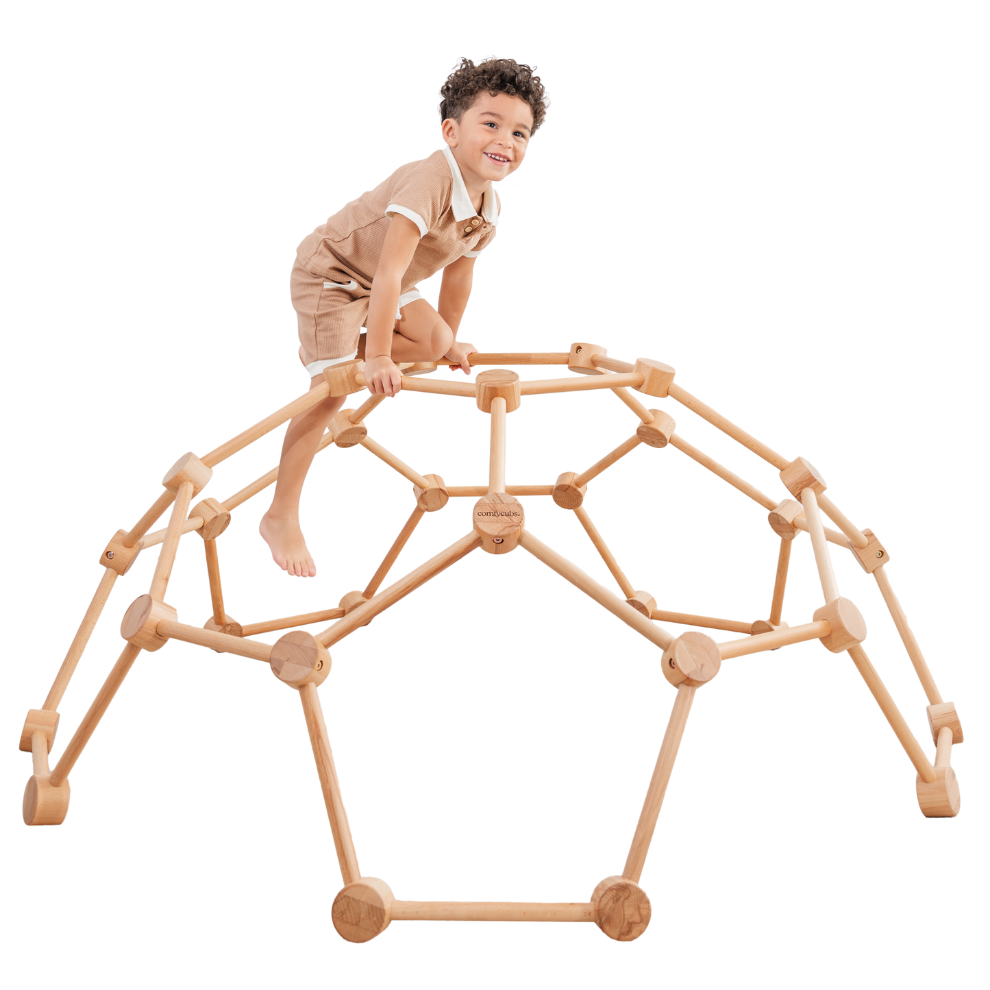 Wooden Climber for Kids (Natural Wood)