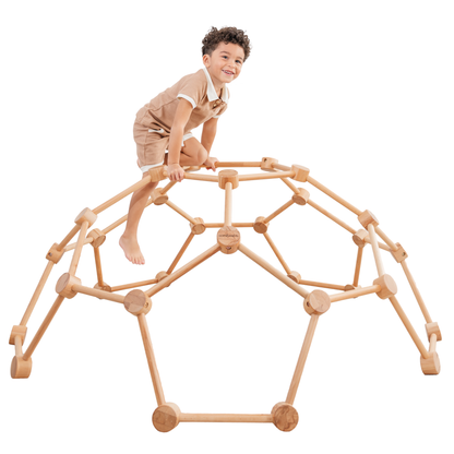 Wooden Climber for Kids (Natural Wood)