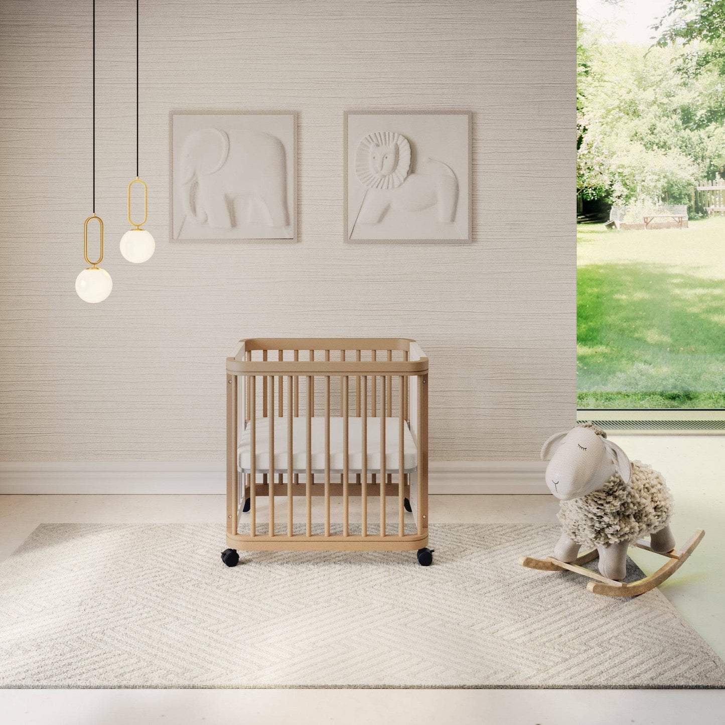 The Milan 3-in-1 Convertible Crib - Nurture&