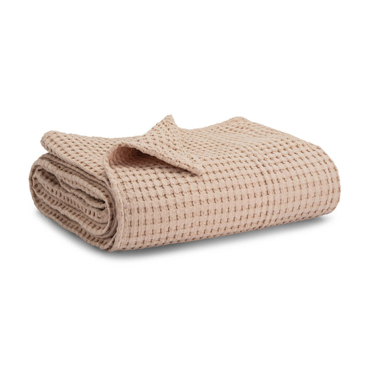 Baby Waffle Blankets in Blush
