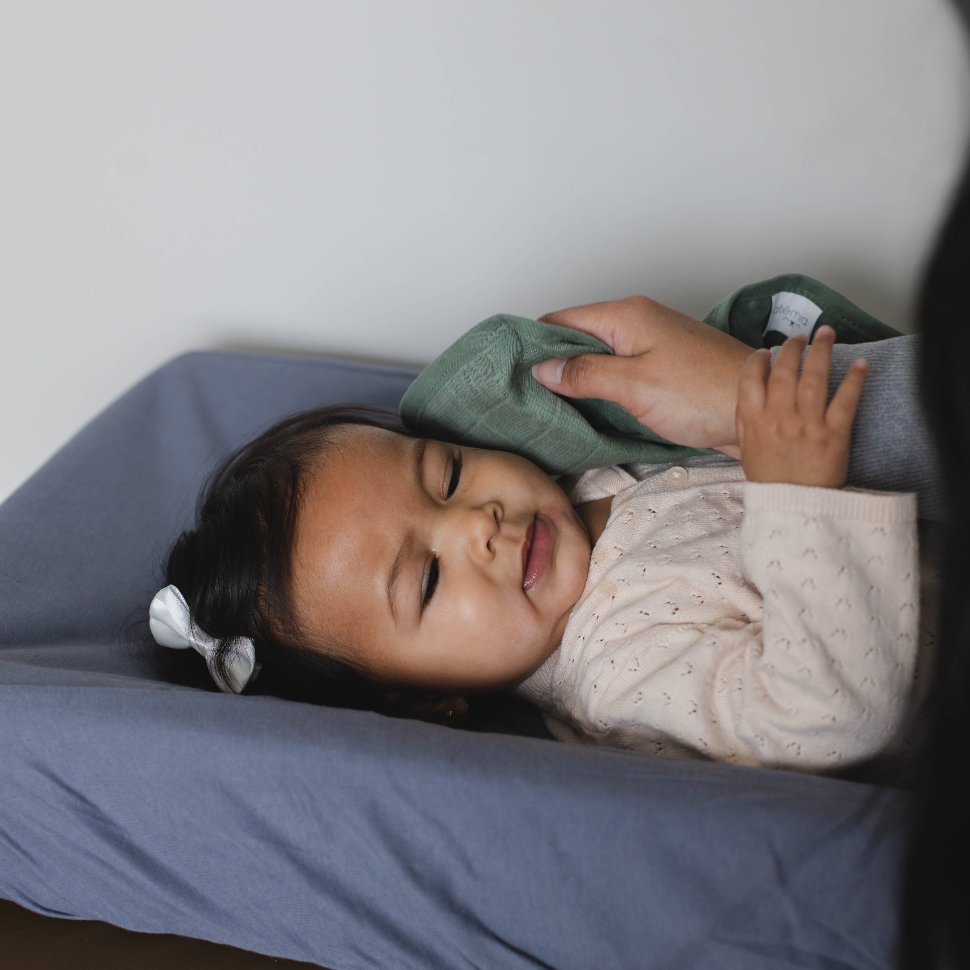 Organic Cotton Changing Pad Cover | Natemia - additional view