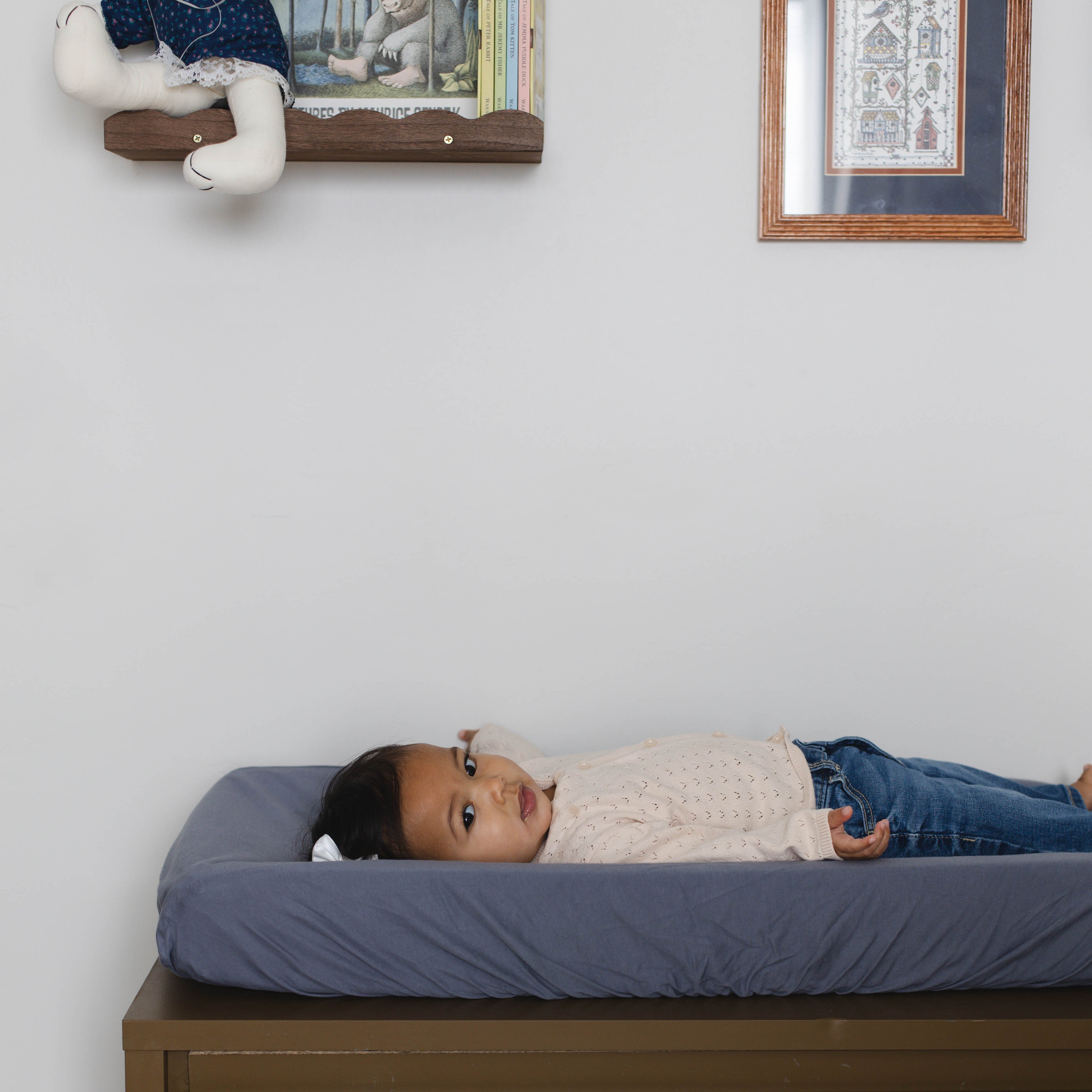 Organic Cotton Changing Pad Cover | Natemia - additional view