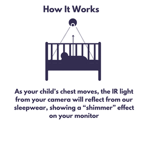 Breathing Reassurance Convertible Baby PJ's | Sleep of Mind - additional view