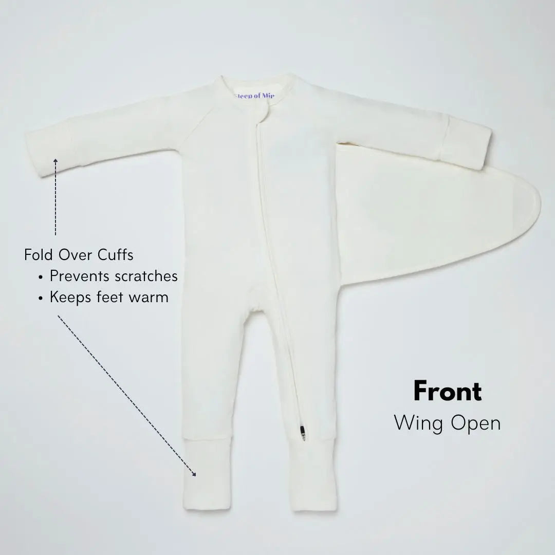 Breathing Reassurance Convertible Baby PJ's | Sleep of Mind - additional view