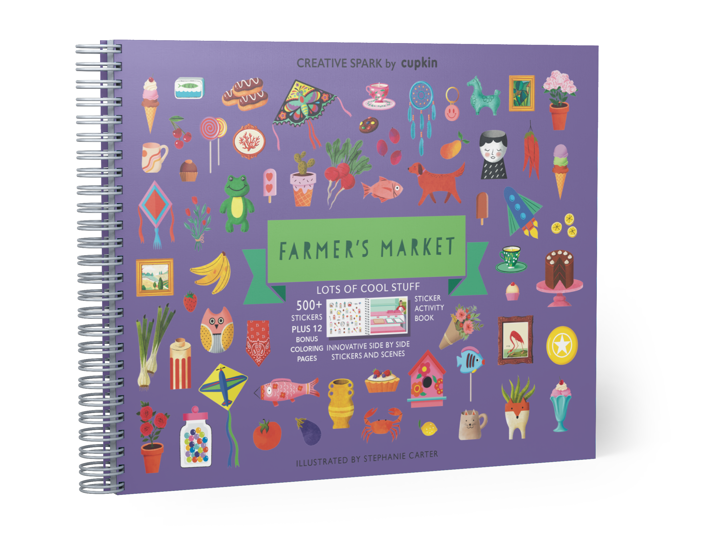 Farmers Market Sticker Book