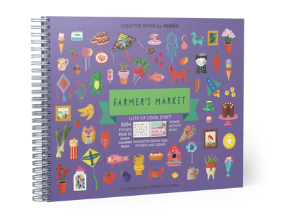 Farmers Market Sticker Book