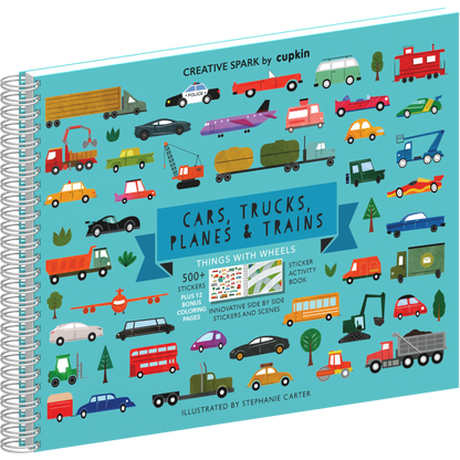 Things with Wheels Sticker Book