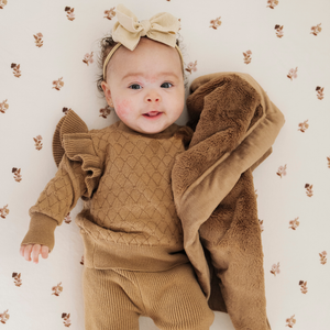 MINKY STRETCH LUXE CRIB SHEETS | Saranoni