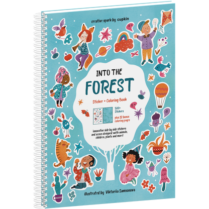 Into the Forest Sticker Book