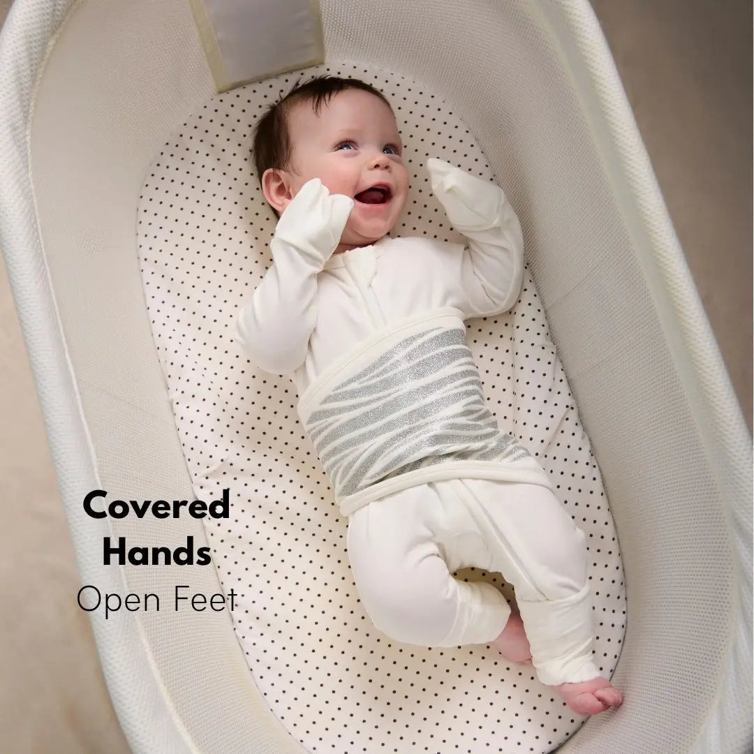 Breathing Reassurance Convertible Baby PJ's | Sleep of Mind - additional view