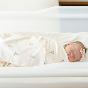 MINKY STRETCH LUXE SWADDLE/BLANKET | Saranoni - additional view