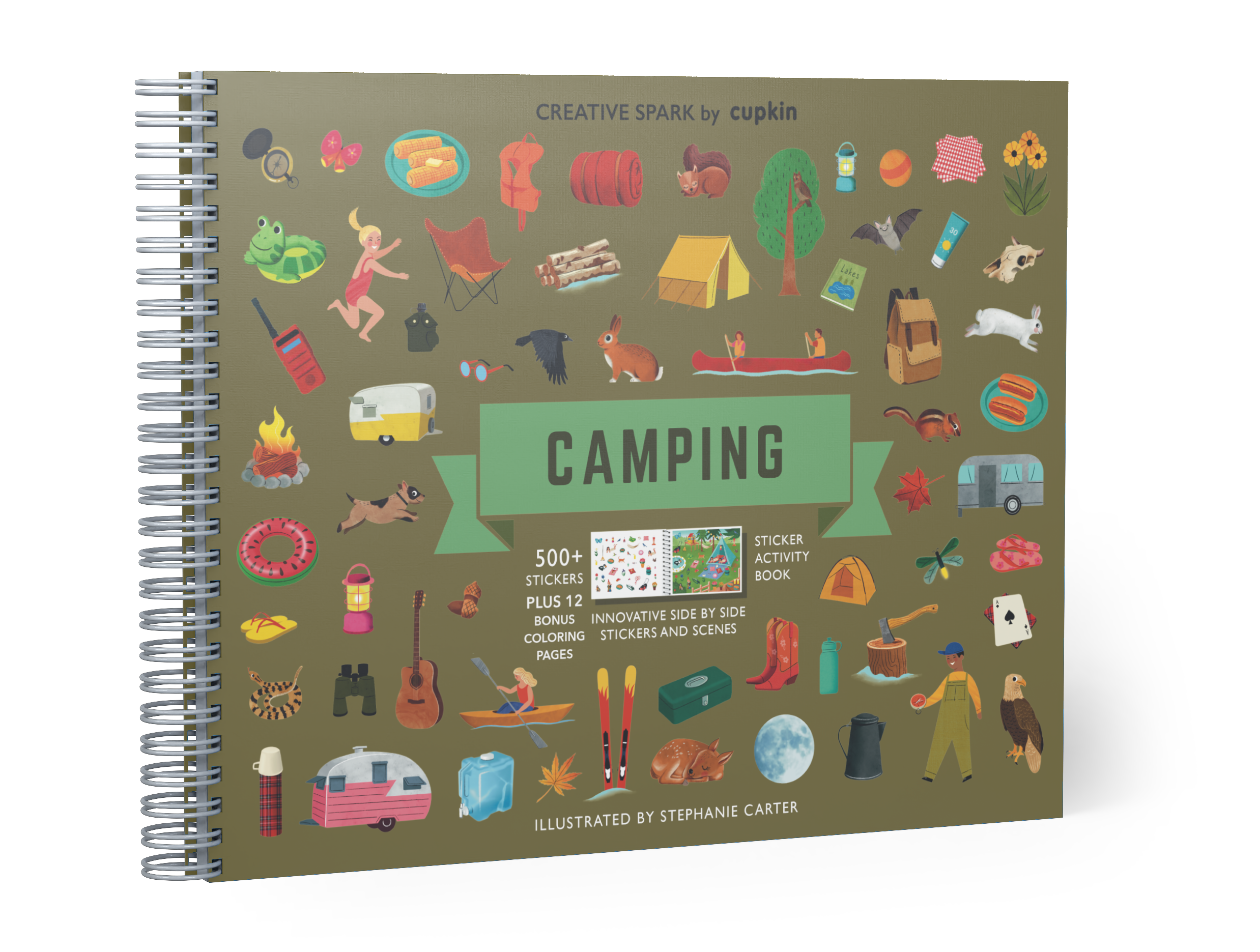 Camping Sticker Book