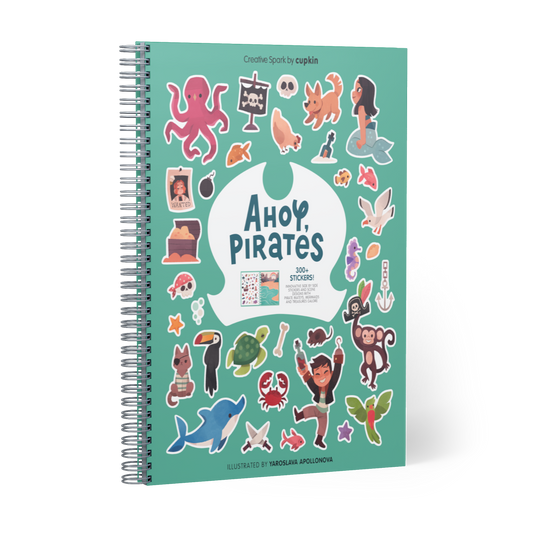 Ahoy Pirates Sticker Book