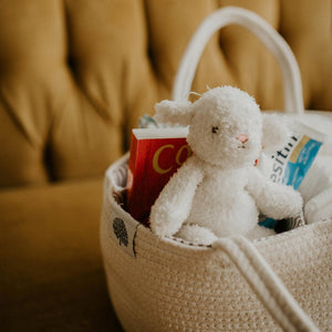 Rope Diaper Caddy | Parker Baby Co. - additional view