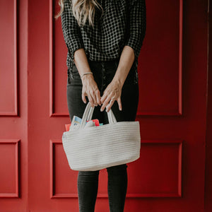 Rope Diaper Caddy | Parker Baby Co. - additional view