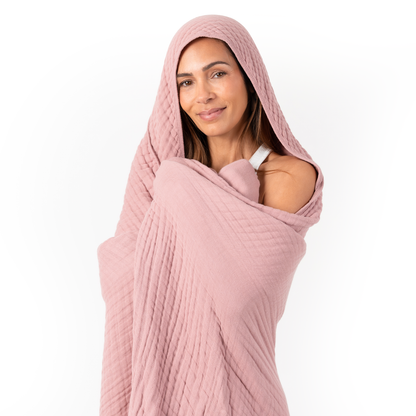 Adult Muslin Hooded Towel